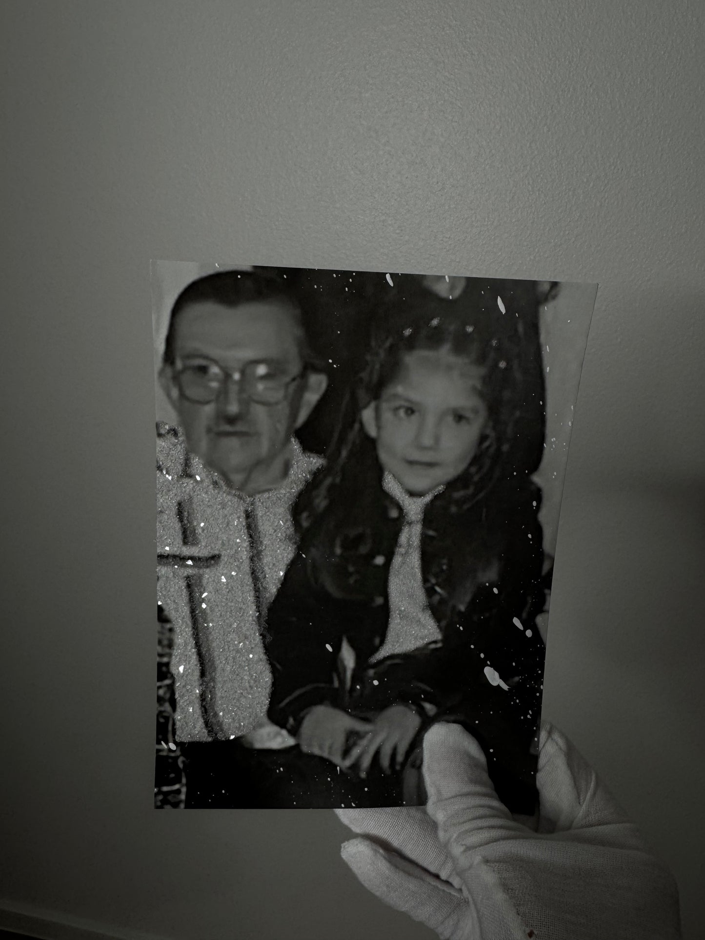 Memorial Glittered Photo Prints