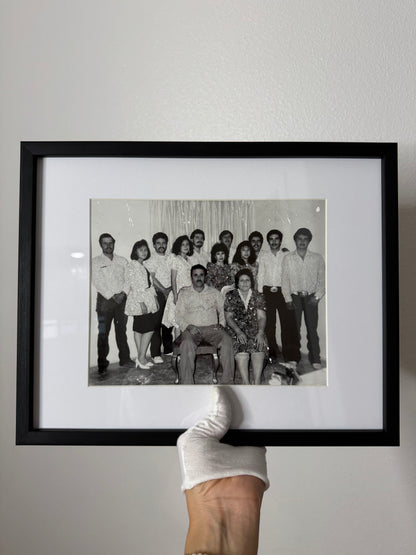 Family Glittered Photo Prints
