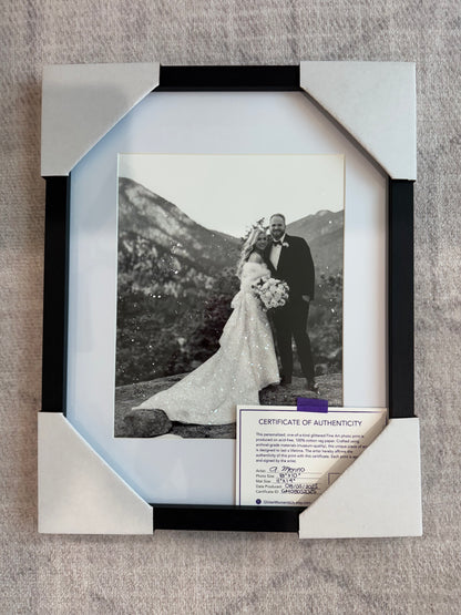 Family Glittered Photo Prints