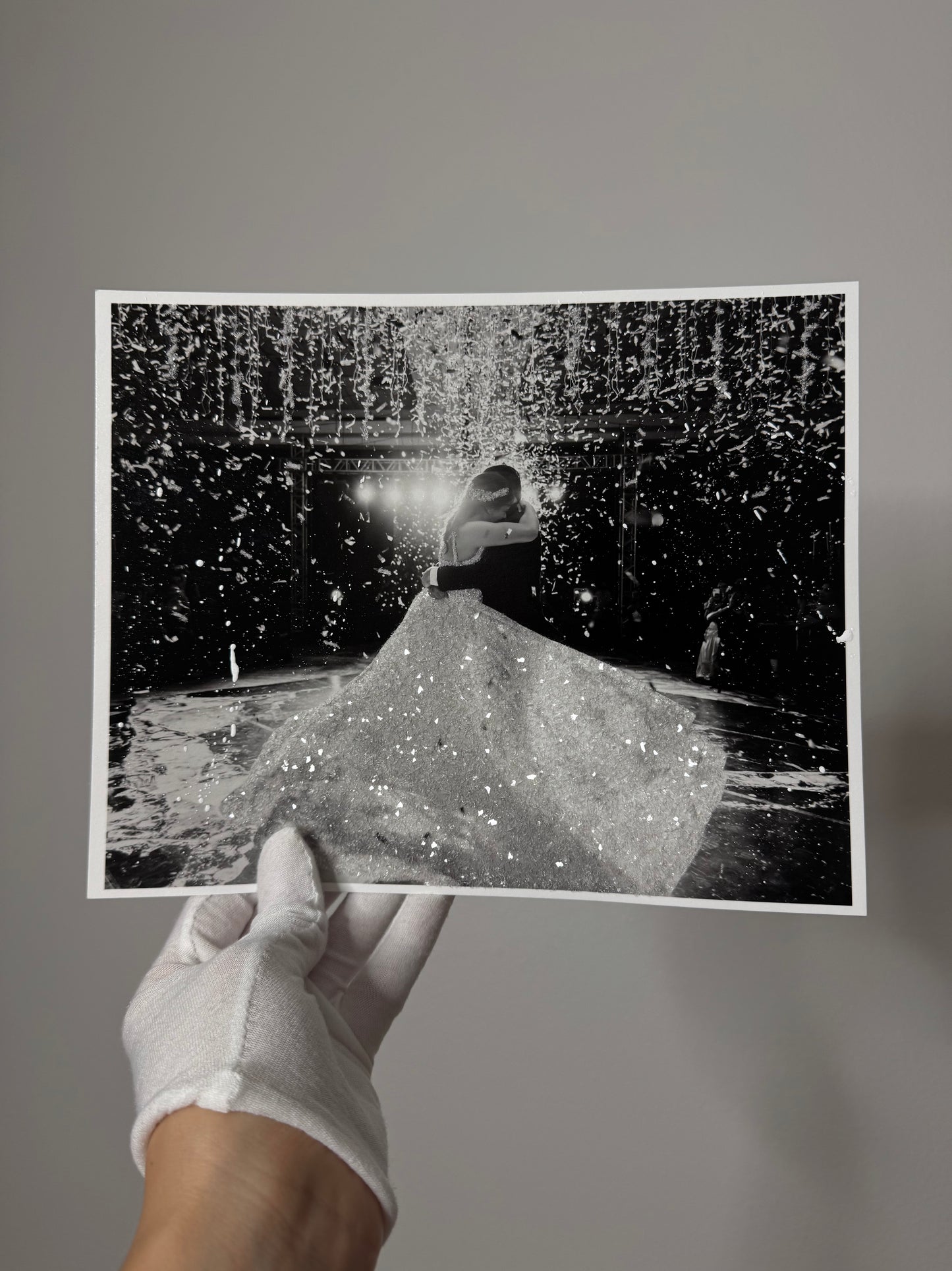 Wedding Glittered Photo Prints