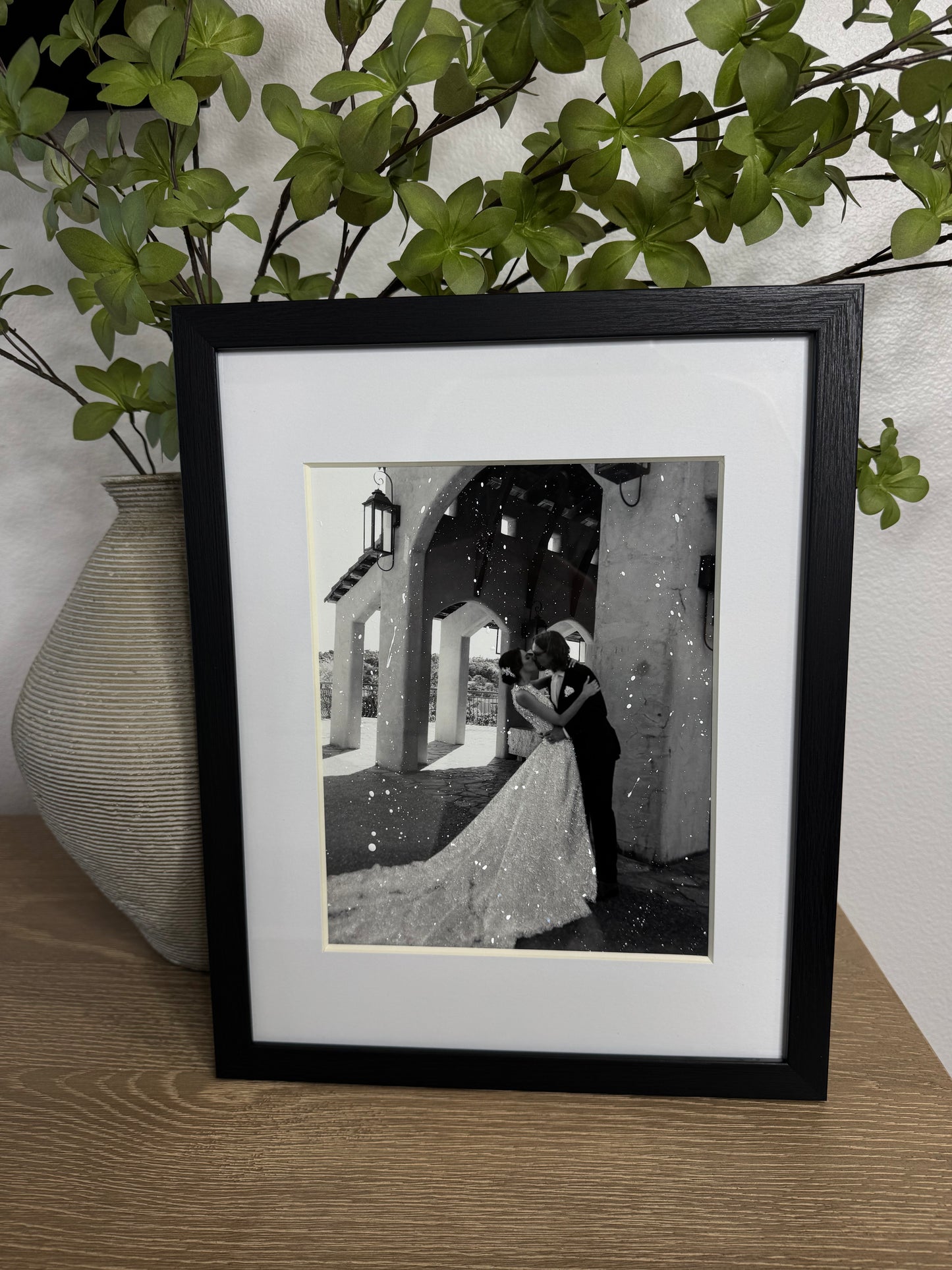 Wedding Glittered Photo Prints
