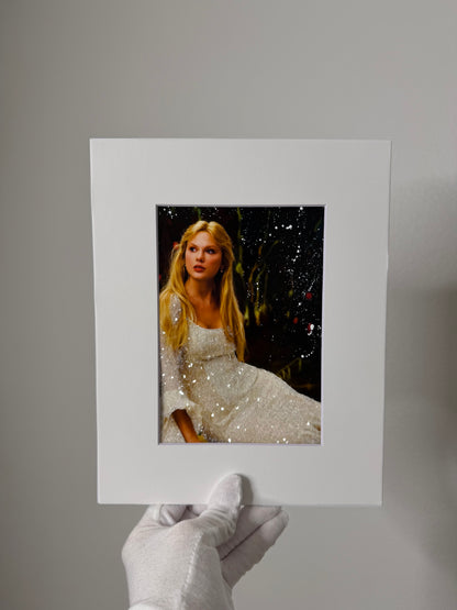 Celebrity Portrait Glitter Photo Prints