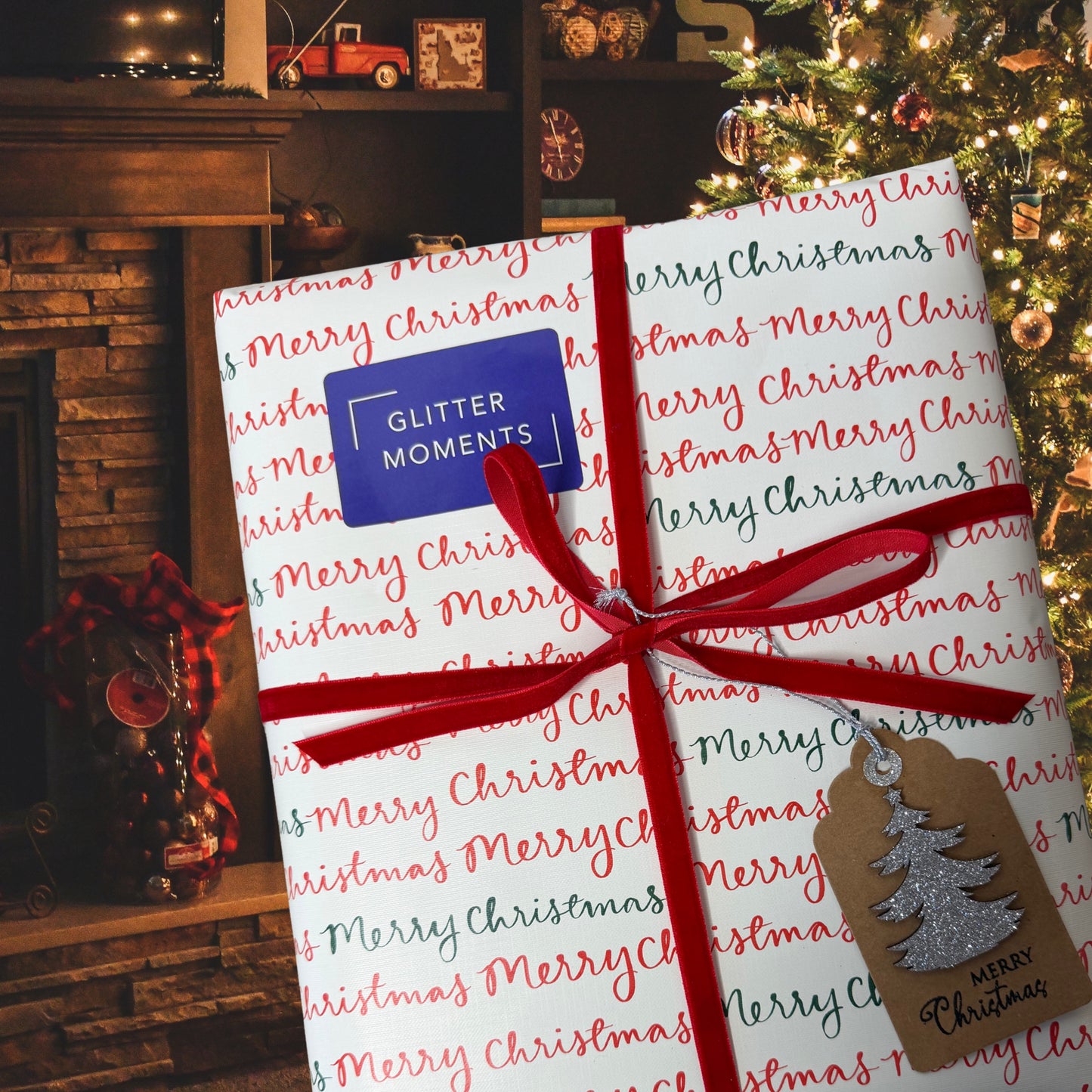 Pregnancy Glitter Photo Prints