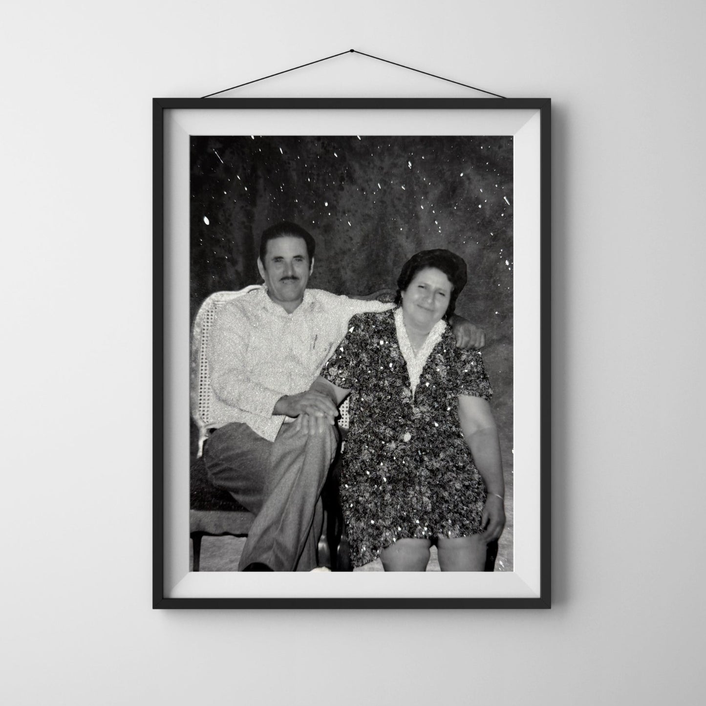 Memorial Glitter Photo Prints